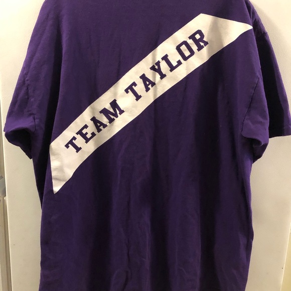 Purple Short Sleeve Cotton Tee XL - Miss South Dakota USA / Team Taylor - Picture 5 of 5